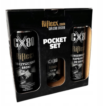 Zestaw do czyszczenia broni Riflecx PocketSet