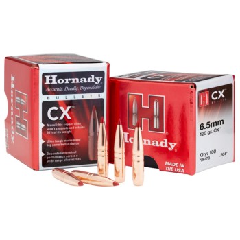 Pociski Hornady .264 CX 120gr 261104 (100 szt.)